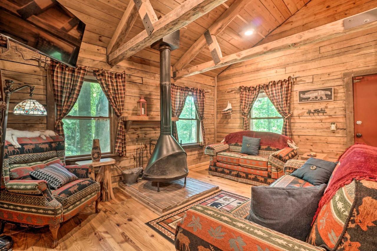 North Georgia Mtn Escape With Hot Tub And Games! Villa Sautee Nacoochee Buitenkant foto