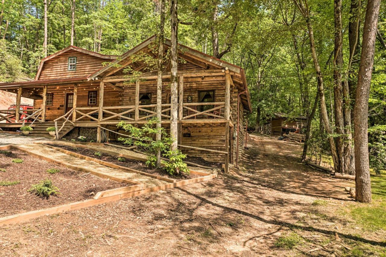 North Georgia Mtn Escape With Hot Tub And Games! Villa Sautee Nacoochee Buitenkant foto
