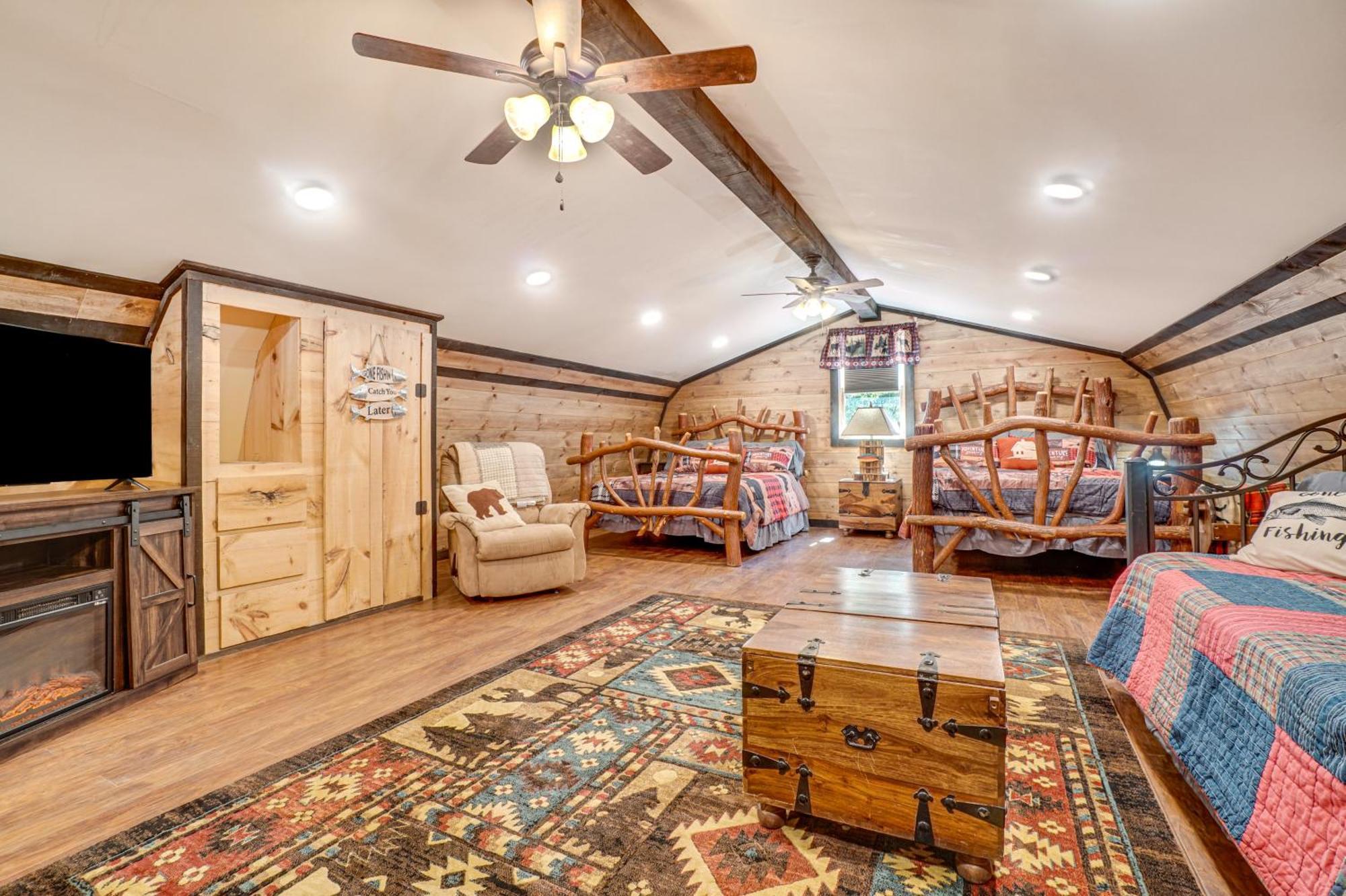 North Georgia Mtn Escape With Hot Tub And Games! Villa Sautee Nacoochee Buitenkant foto